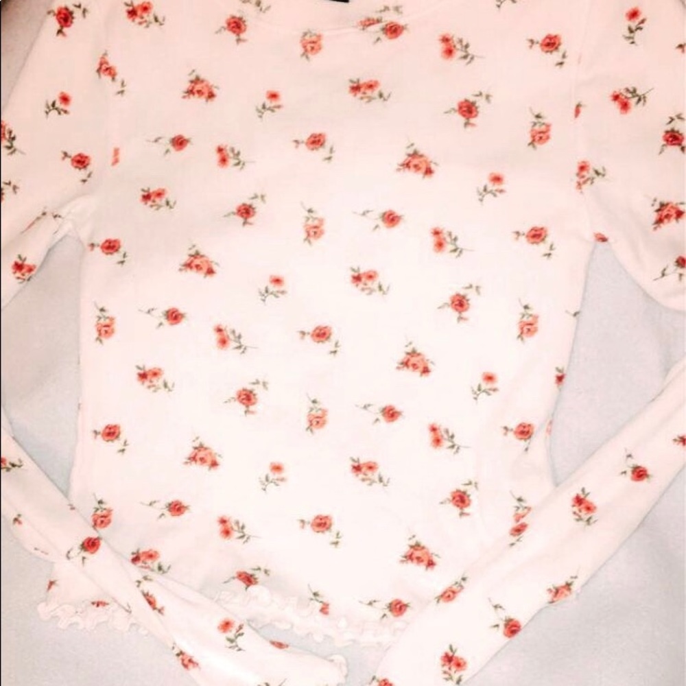 Floral print top